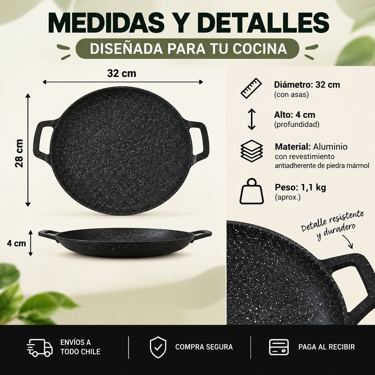 Plancha Coreana asado de disco