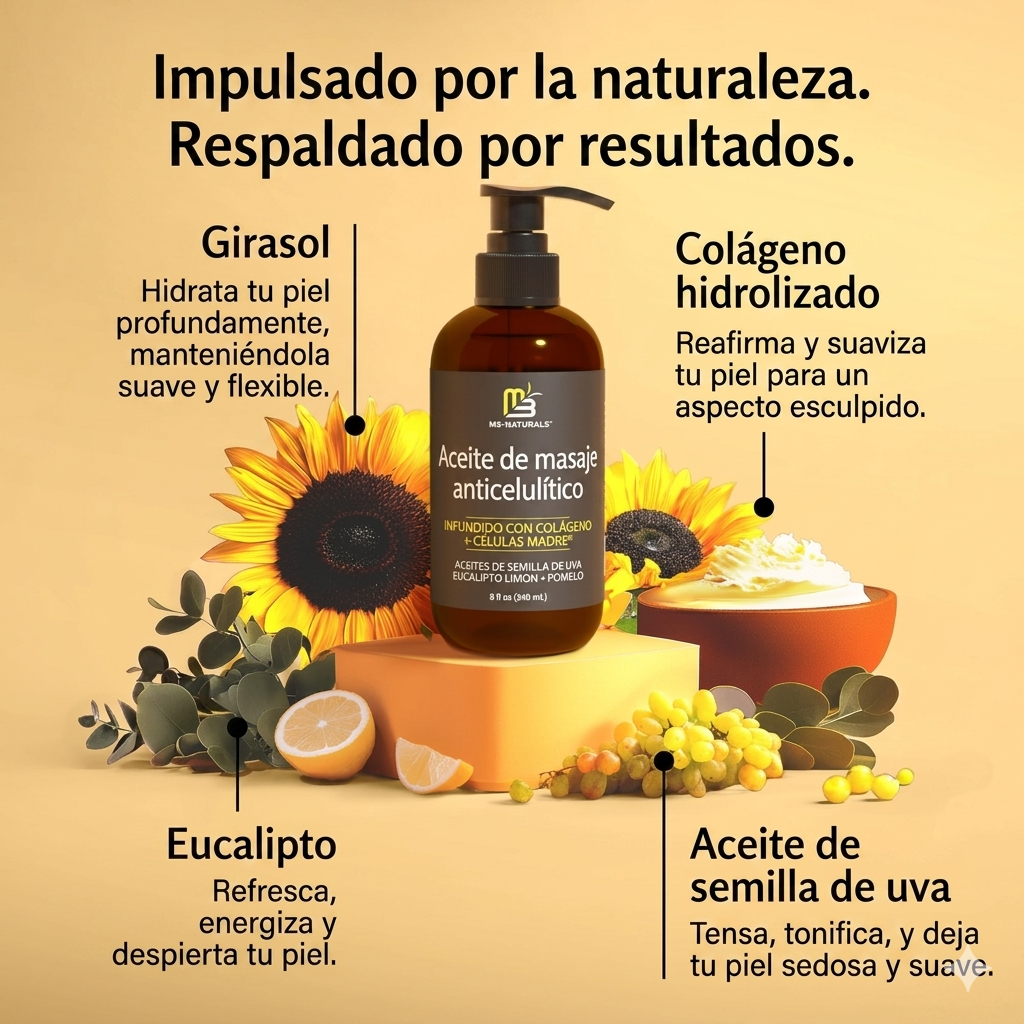Aceite Masaje Corporal Reafirmante 240ml