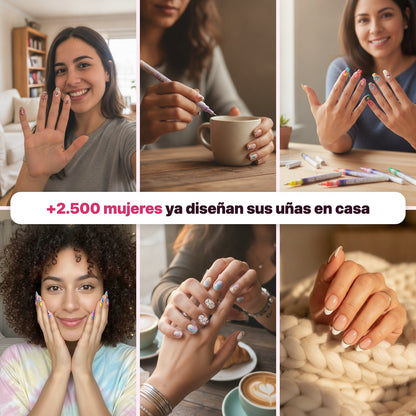 Set de 12 Marcadores para Uñas – Crea Diseños como Todo un Experto