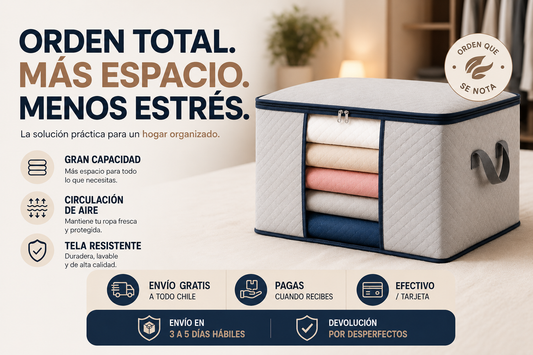 Caja Organizadora Ahorra Espacio