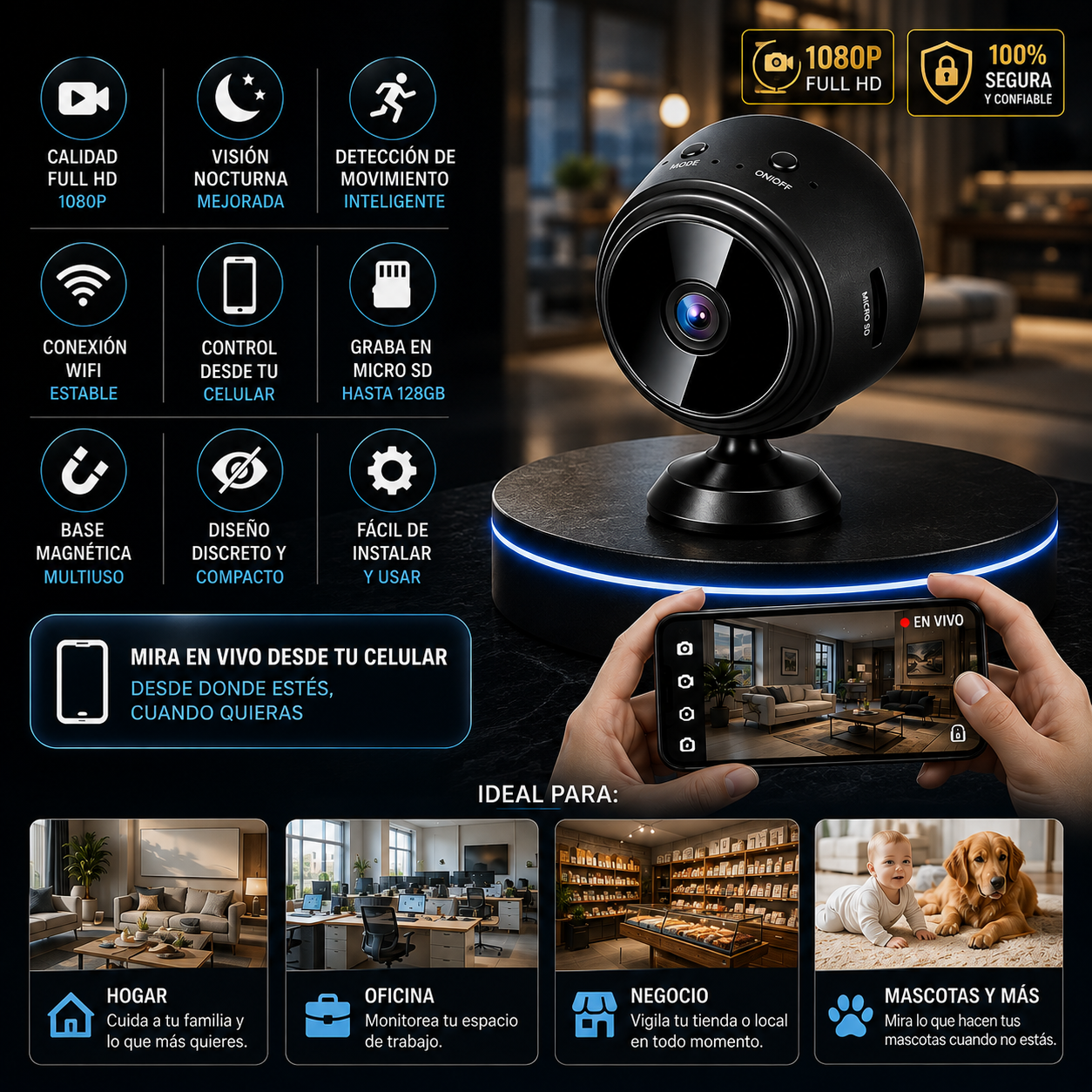 Mini Camara Go PRO™