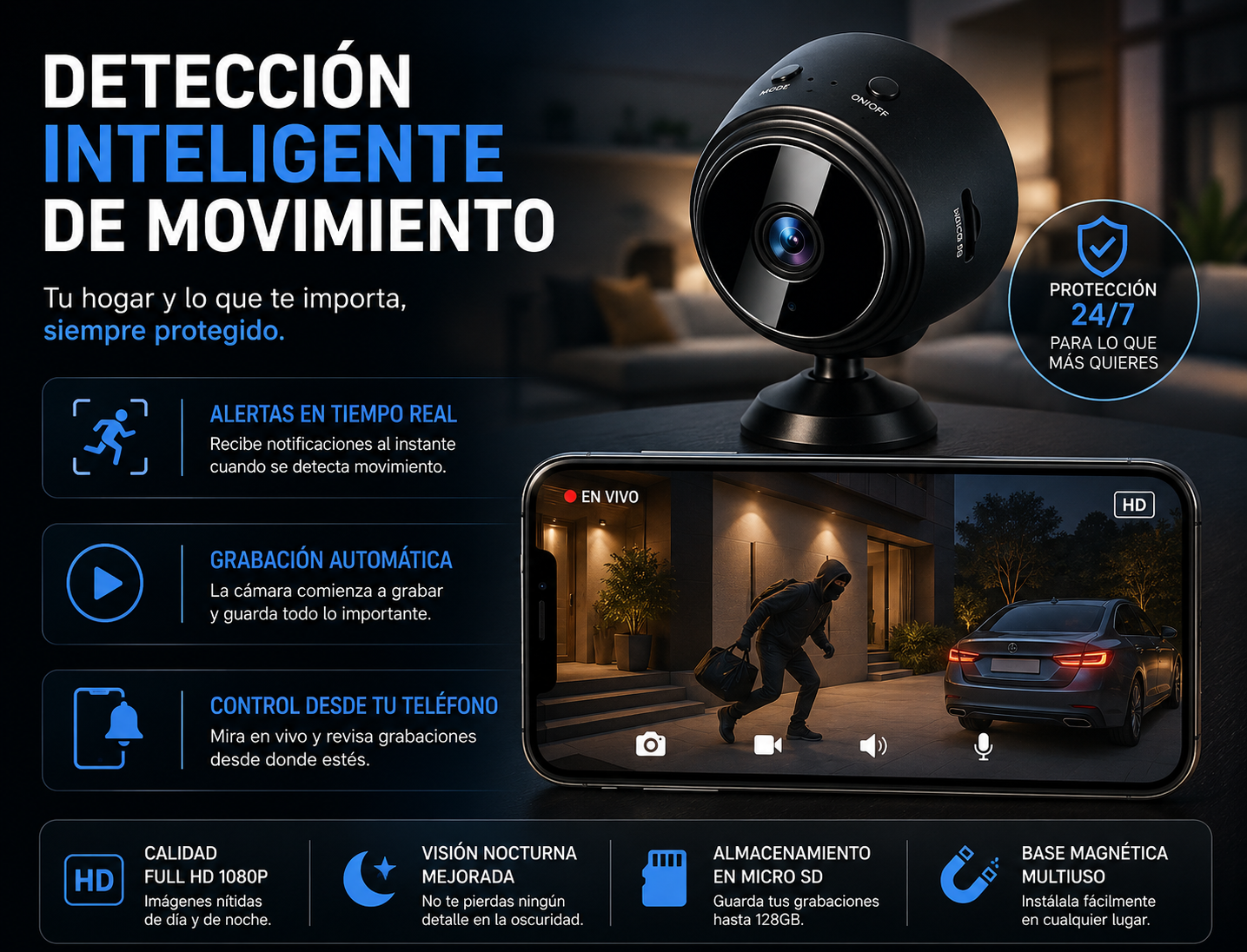 Mini Camara Go PRO™