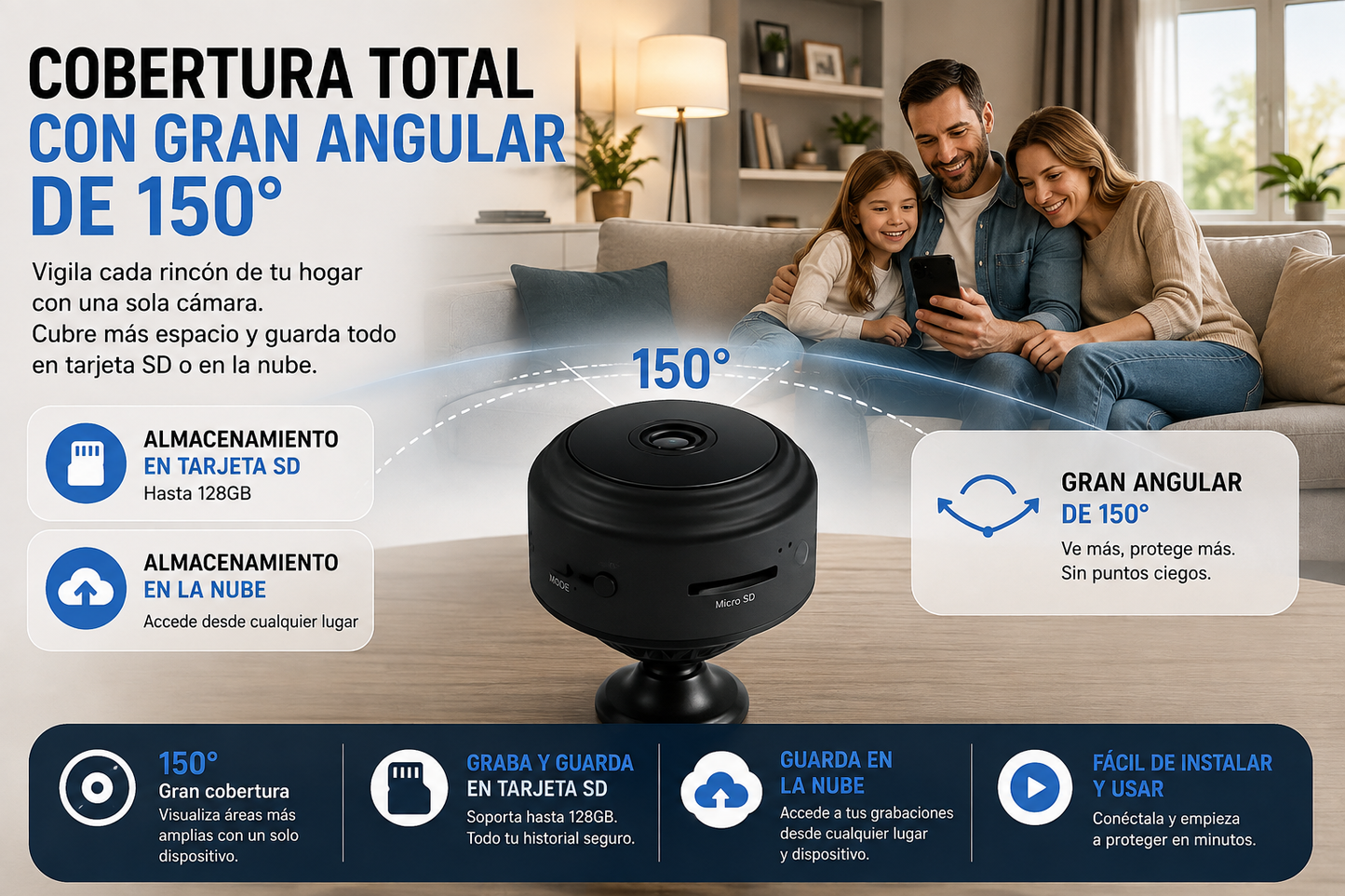 Mini Camara Go PRO™