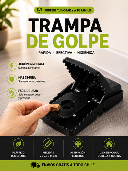 PACK 5 TRAMPAS PARA RATONES