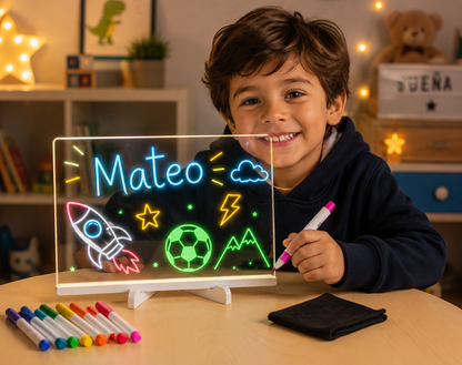 Pizarra Led Acrílica - ¡Compra 1 y lleva 1 de Regalo!